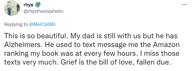 rhysthomashello tweet about dad