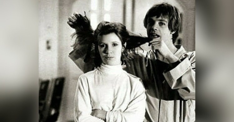 Carrie Fisher and Mark Hamill