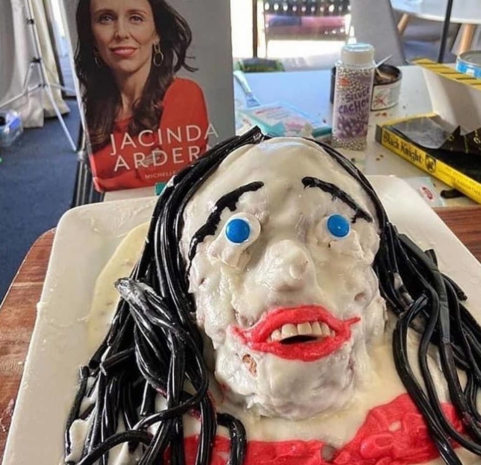 cake fail of Jacinda Arder