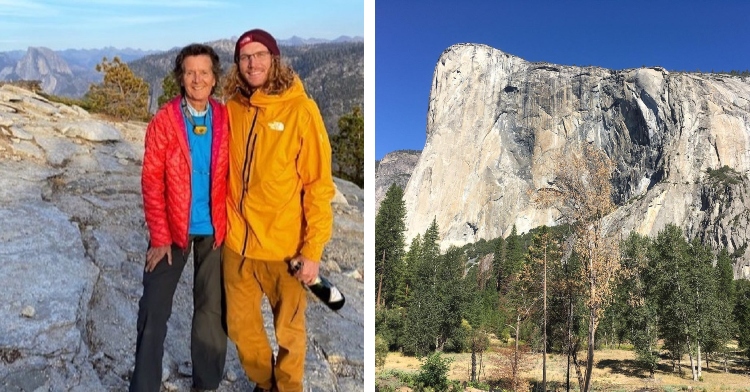 Dierdre Wolownick and Alex Honnold at El Capitan