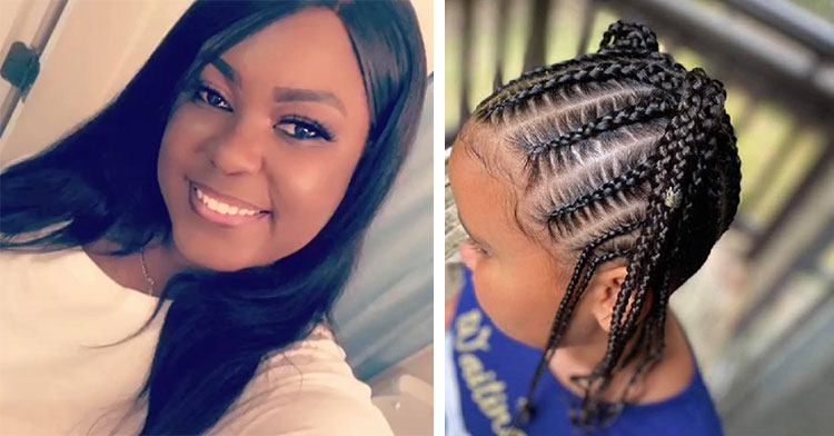 Single Mom Braids Kids' Hair For Free So They'll Feel Confident Going Back  To School. – InspireMore