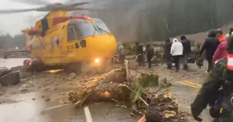 Vancouver helicopter rescue