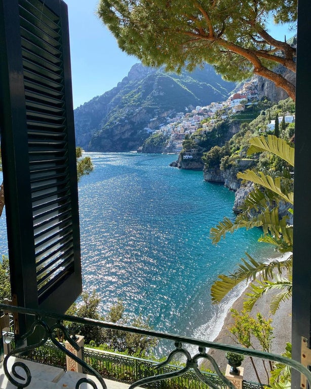 view of Amalfi coast