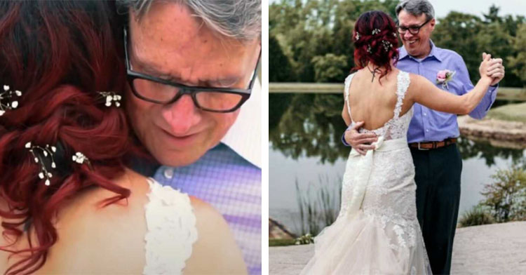 bride dancing with her father