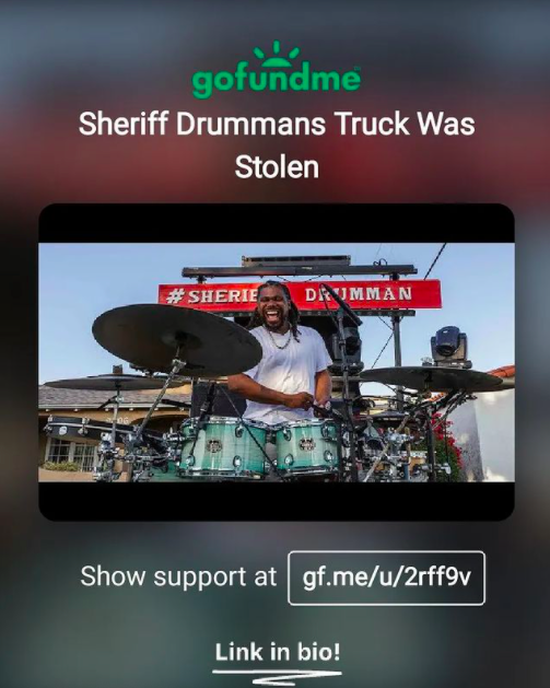 picture of sheriff drummans gofundme link