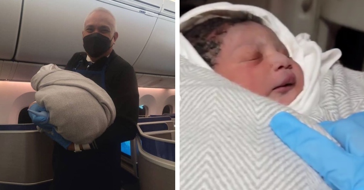 baby born on plane