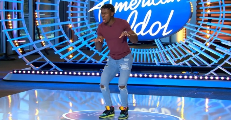 jay copeland passionately singing “signed, sealed, delivered I’m yours” by stevie wonder for his american idol audition