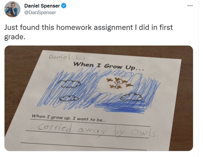 child's homework