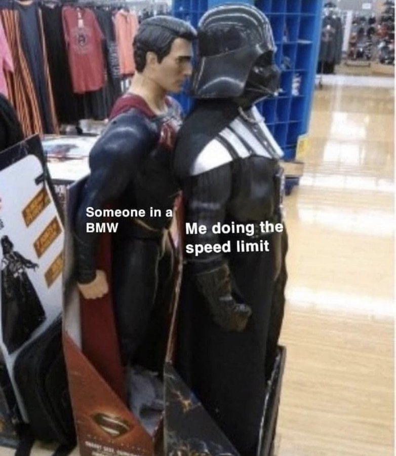 Darth Vader and Superman meme