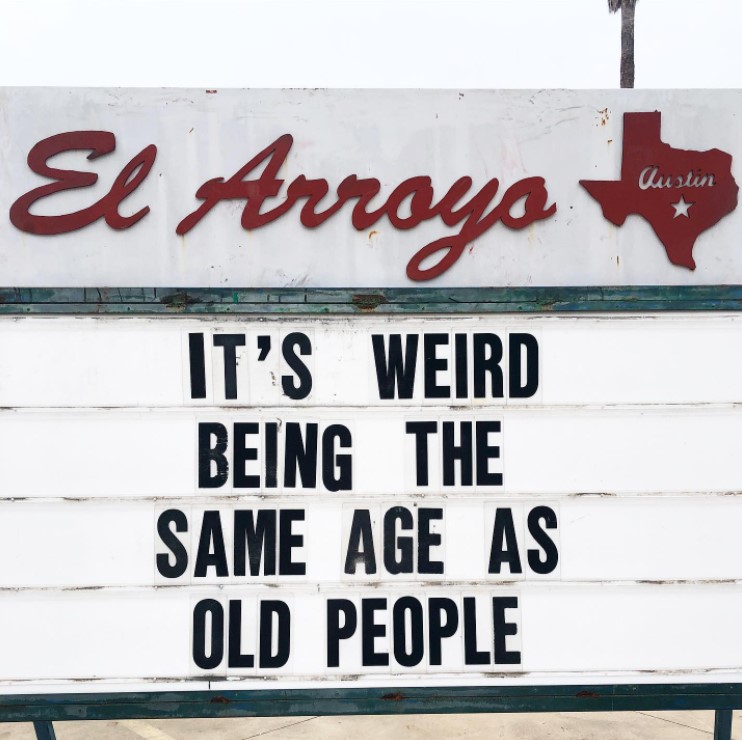 el arroyo marquee that reads 