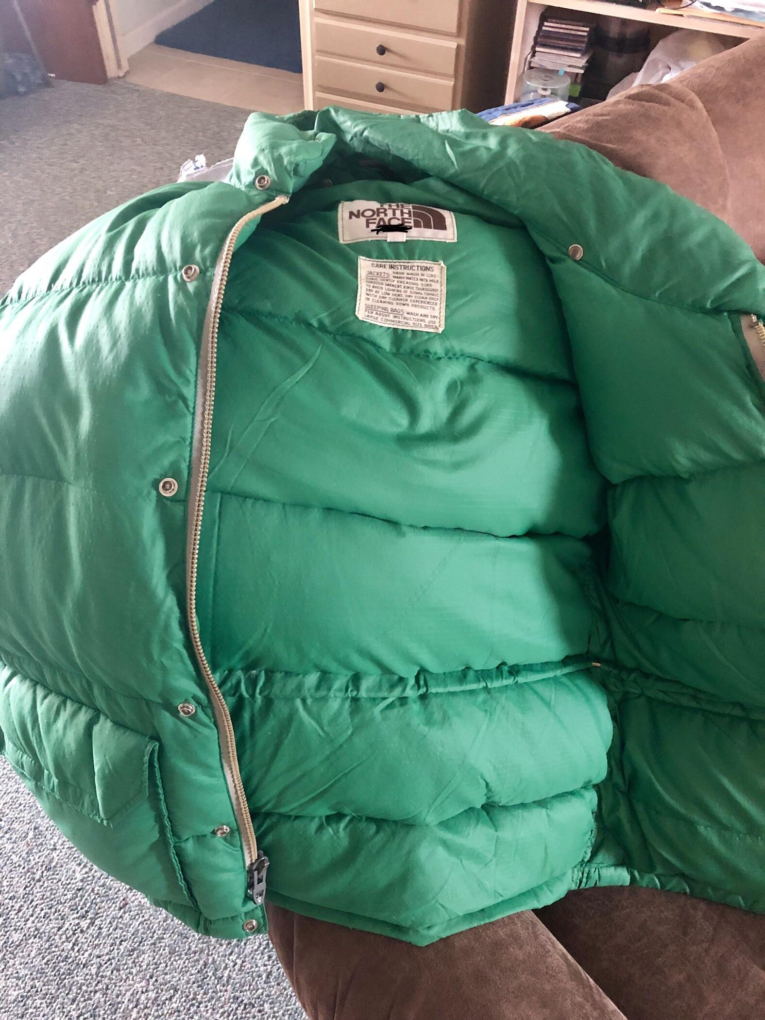 old North Face jacket