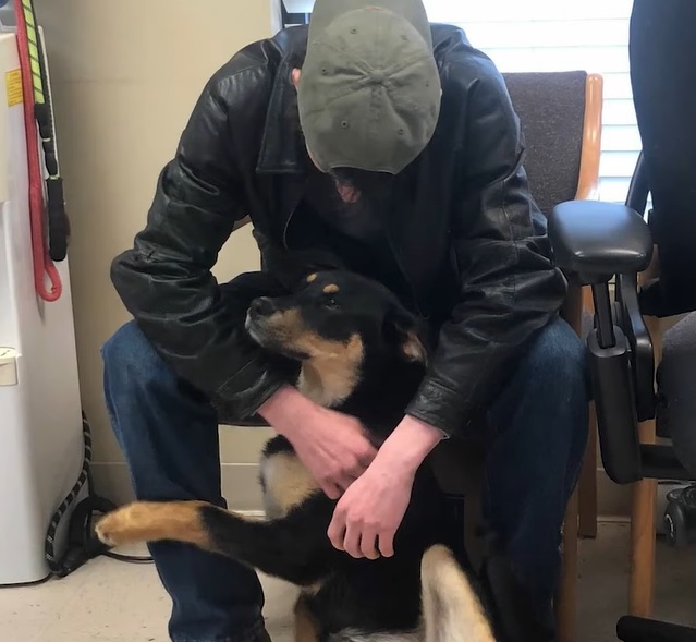 homeless teen reunited with dog
