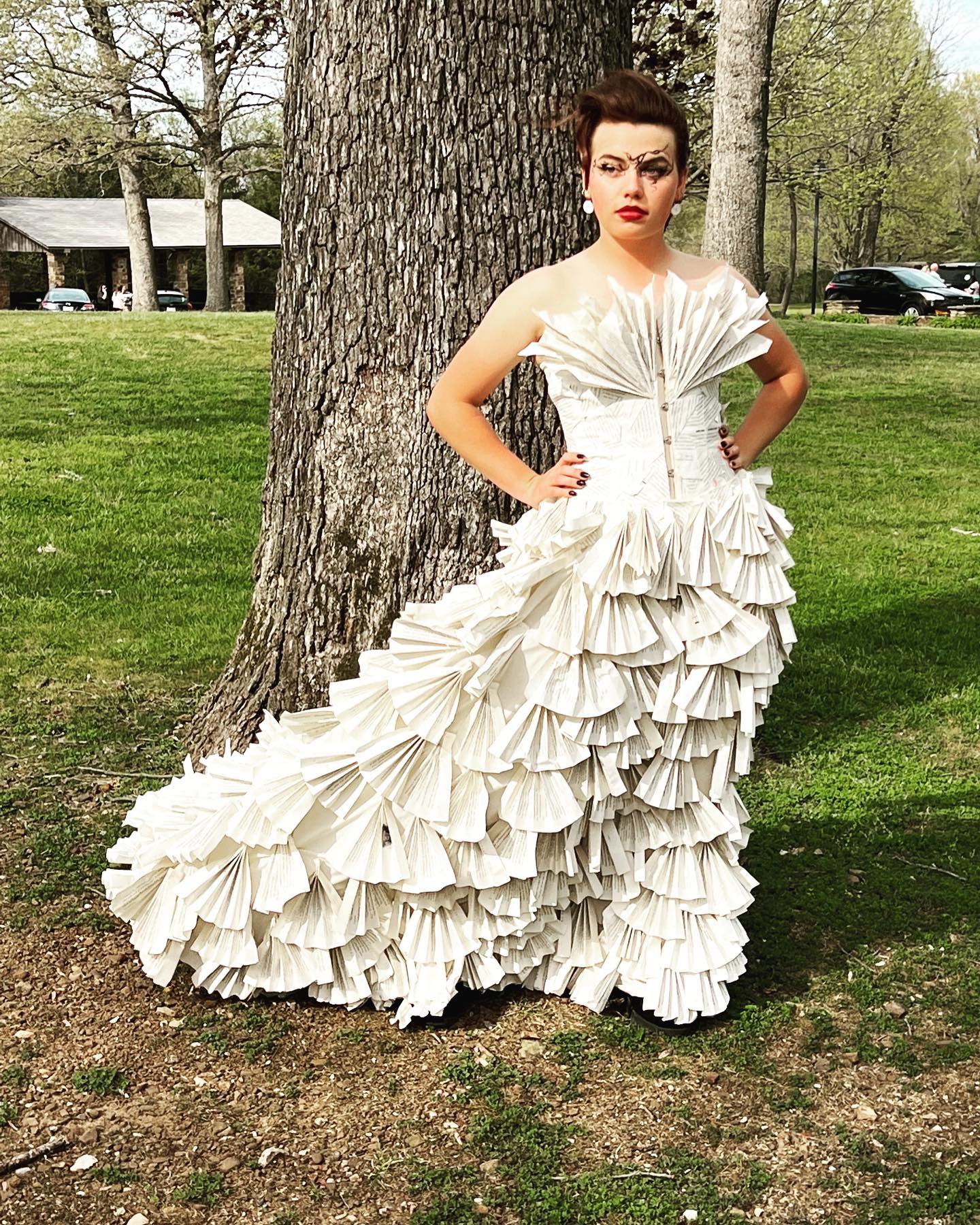 Hailey Skotch Harry Potter prom dress