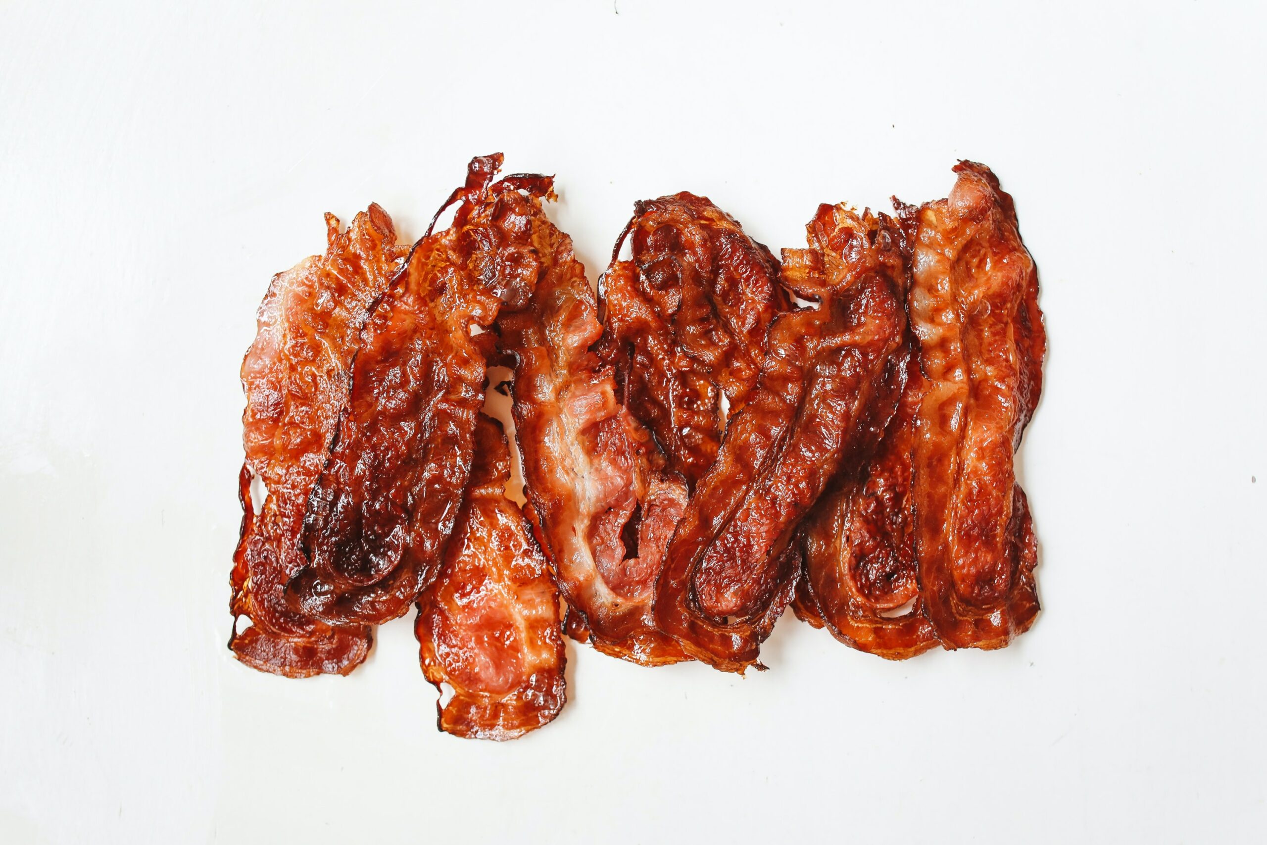 seven pieces of bacon