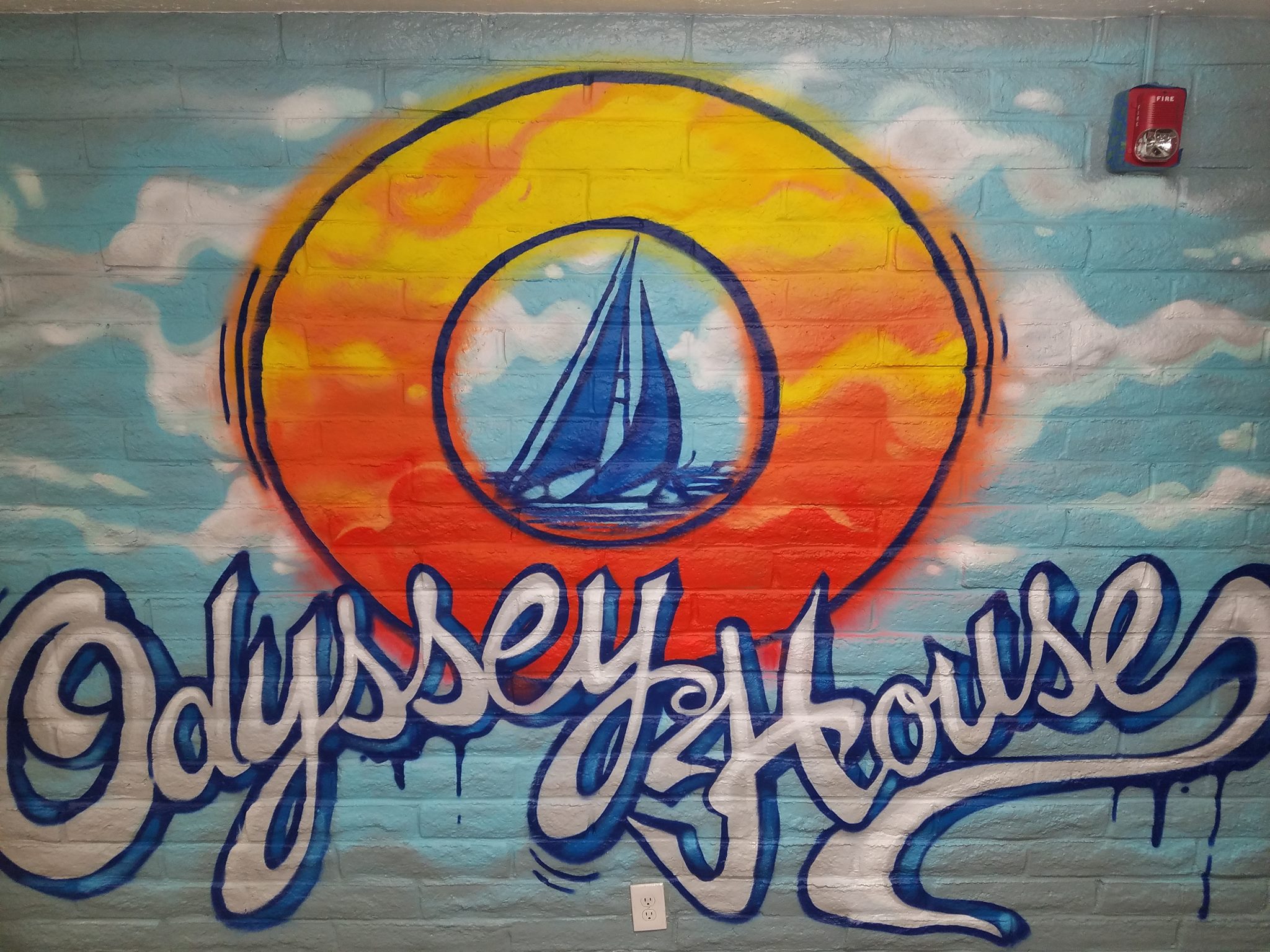 Odyssey House mural
