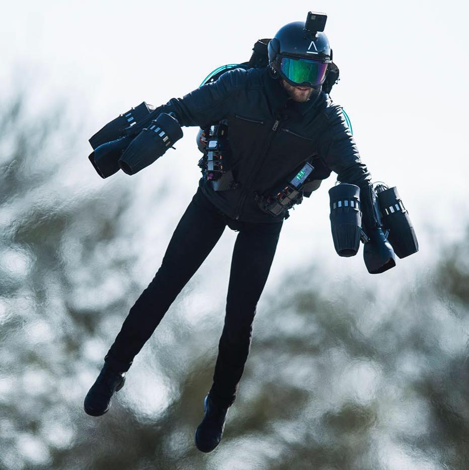 Gravity Founder Shows Off New Jet Pack By Flying Around Chicago