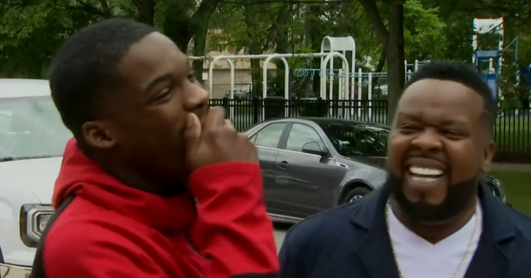anthony perry surprised when he saw his new car