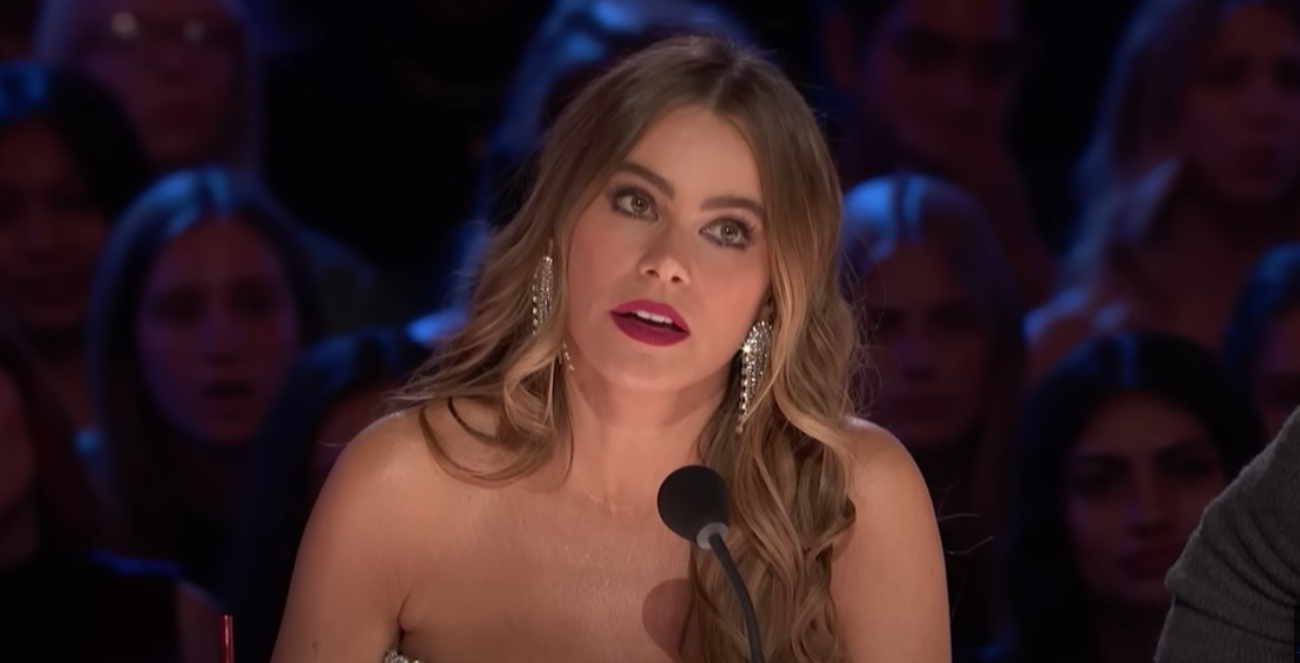 Sofia vergara mesmerized as she watches amanda mammana's performance