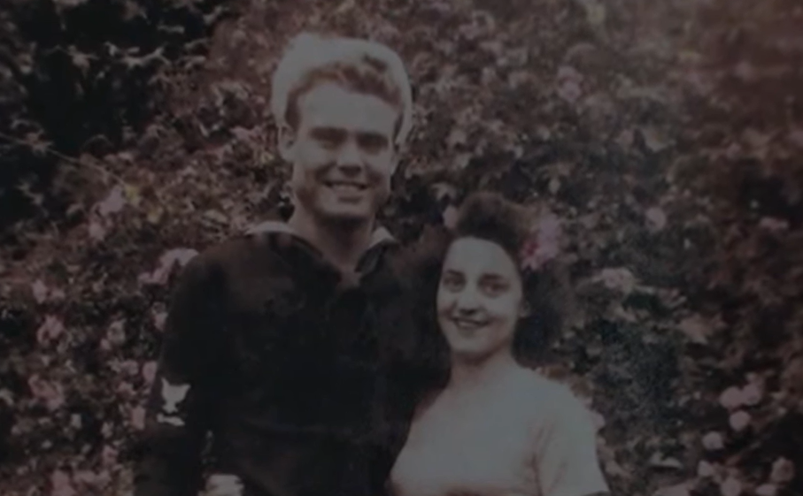 June and Hubert Malicote in the 1940s.