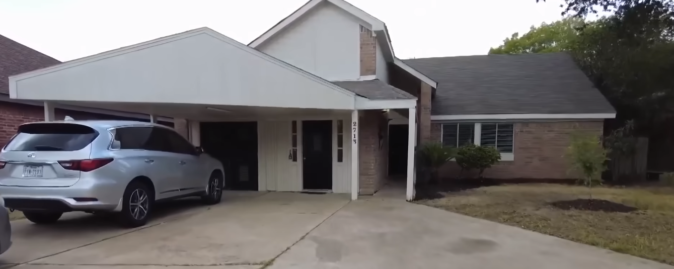 Jaylan Gray and Julian Nicholson share a suburban home in Katy, Texas