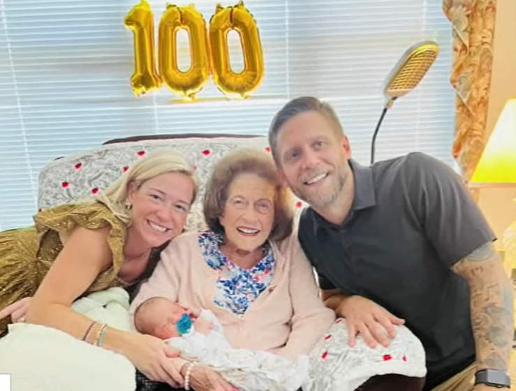 Peggy Koller and Chrissy and Patrick Balster welcome baby Koller.