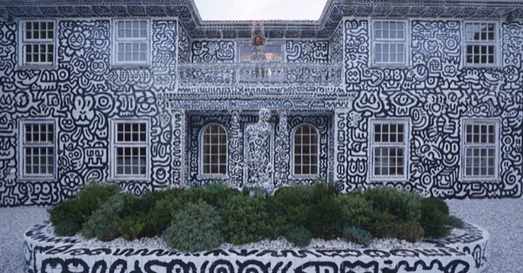 Sam Cox Doodle House in Kent, England