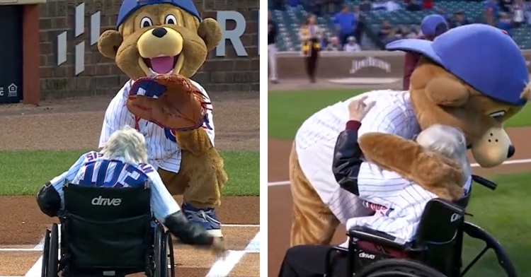 Sister Jean throws out first pitch at Loyola game