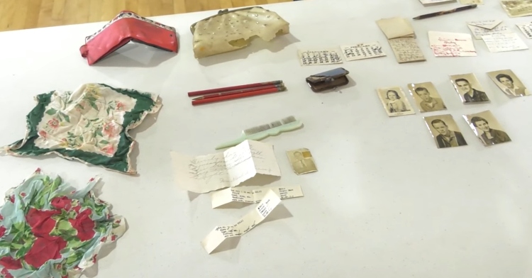 Purse and its contents found 62 years after it was lost