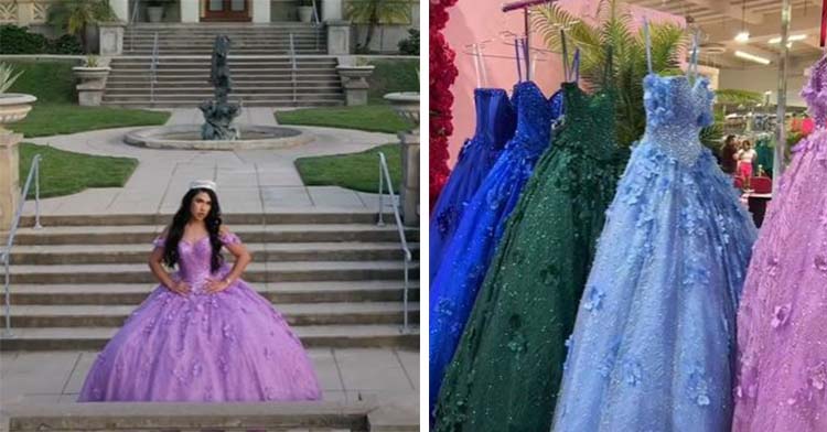 Places to buy deals quinceanera dresses near me