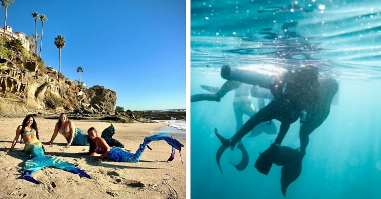 PADI mermaids rescue diver off coast of Catalina Island