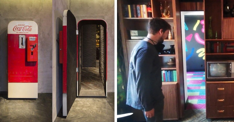 secret passageways inside people's homes