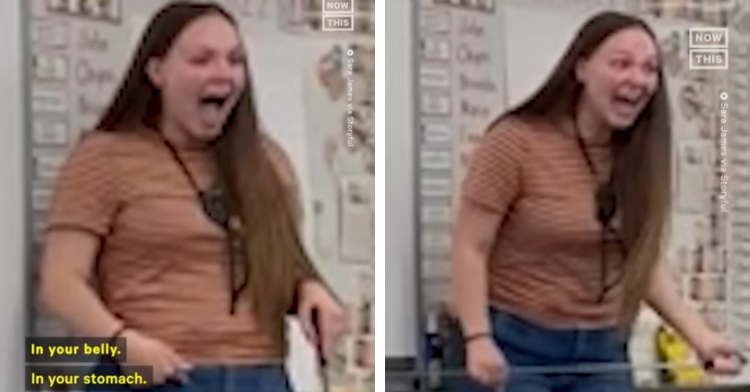 Kindergarten teacher announces pregnancy to class