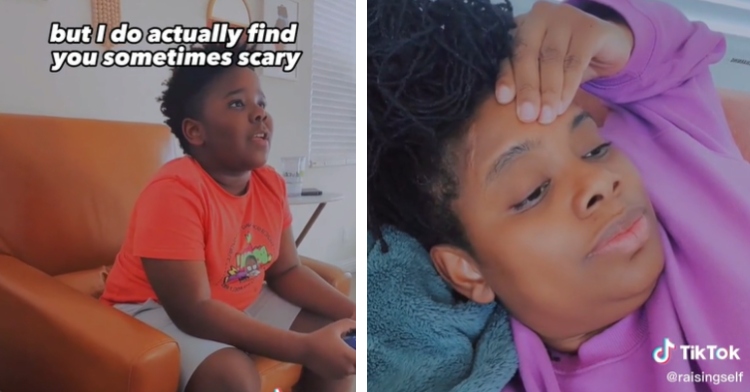 Mom shocked to hear son finds her scary at times