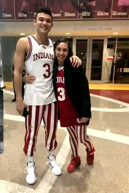 Anthony Leal poses with sister Lauren Leal