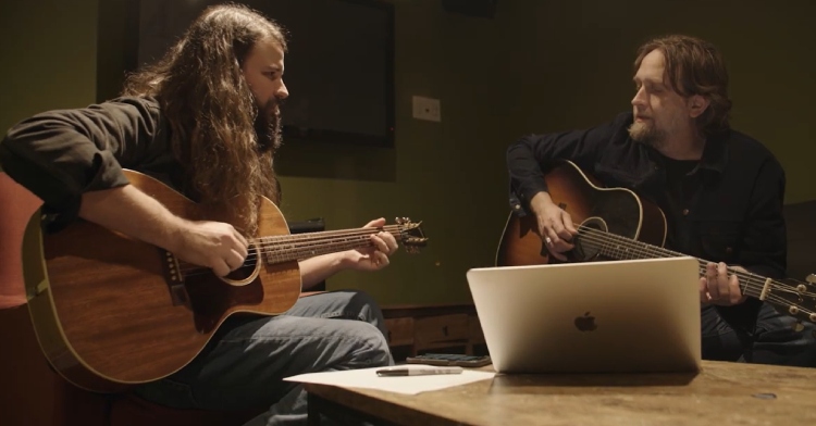 Songwriters Hayes Carll and Brent Cobb