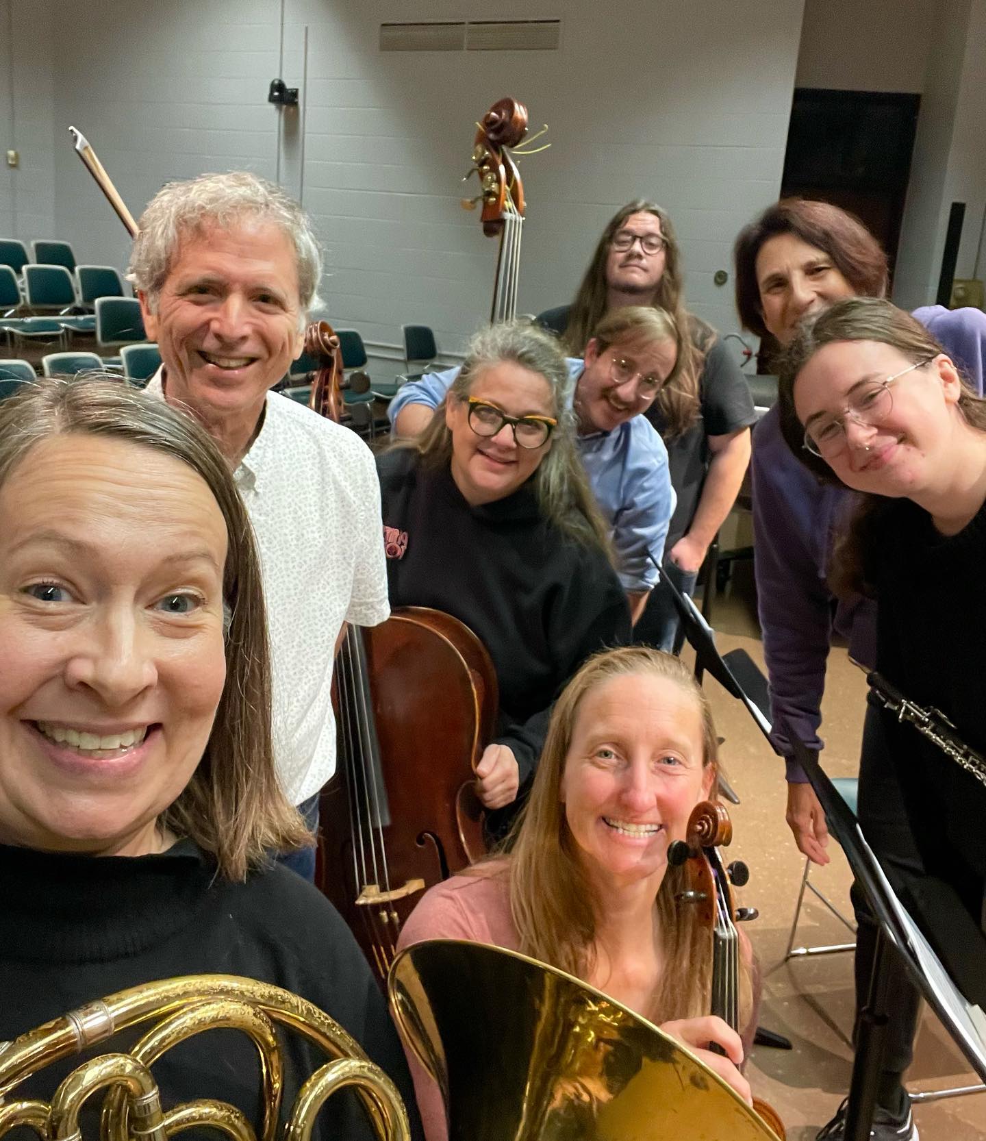 members of a Me2/Orchestra ensemble