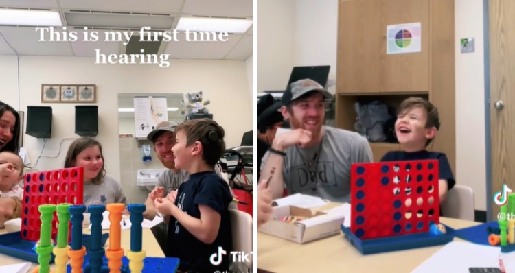 Sawyer hearing for the first time.