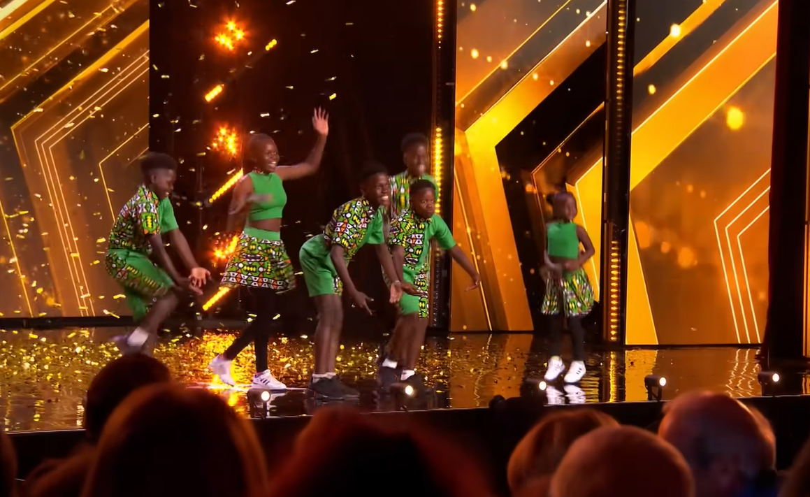 The group Ghetto Kids performing on Britain's Got Talent.
