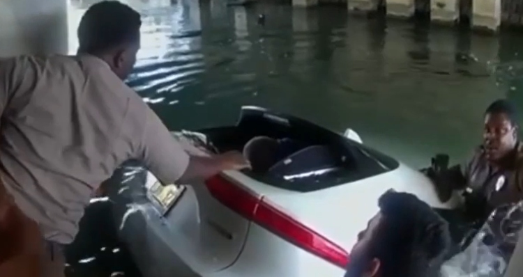 Miami Dade Police Rescue Toddler From Sinking Car