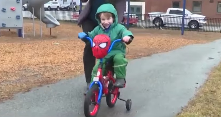 Will riding new Spider-Man bike