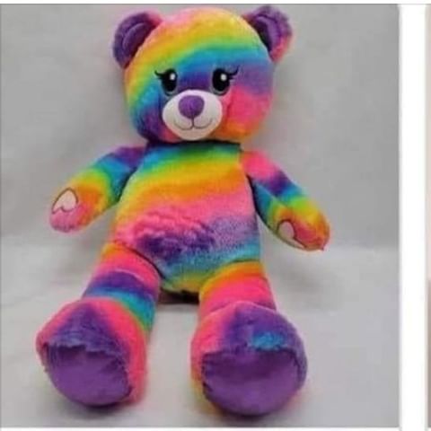 rainbow sparkle Build A Bear