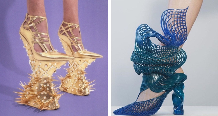 Creative shoe designs by Kira Goodey