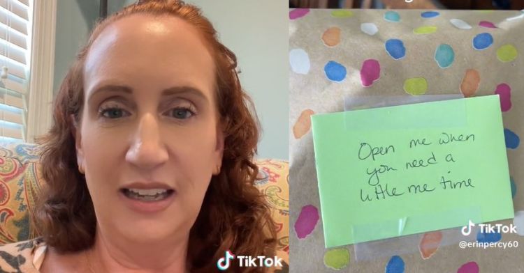 Erin Percy shows the world her sweet graduation gift idea for her daughter on TikTok.