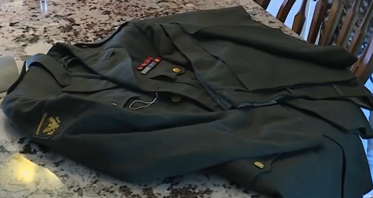 Howard Pennington's uniform