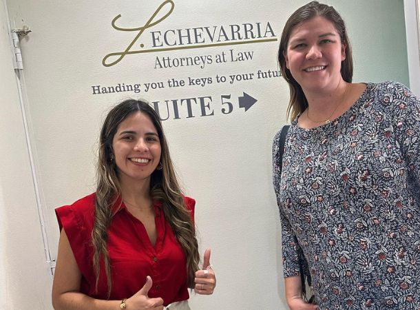 Laneyscha EchevarrÃa now has her own real estate law office.