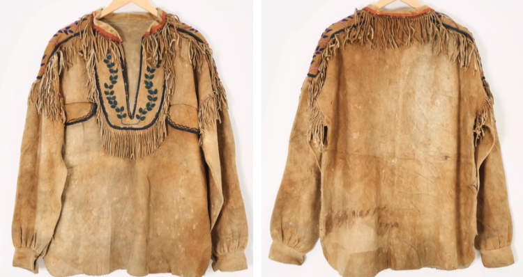 Indigenous Jacket discovered in British thrift store