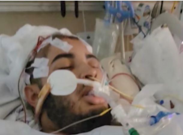Javier was in a coma after suffering a brain aneurysm.
