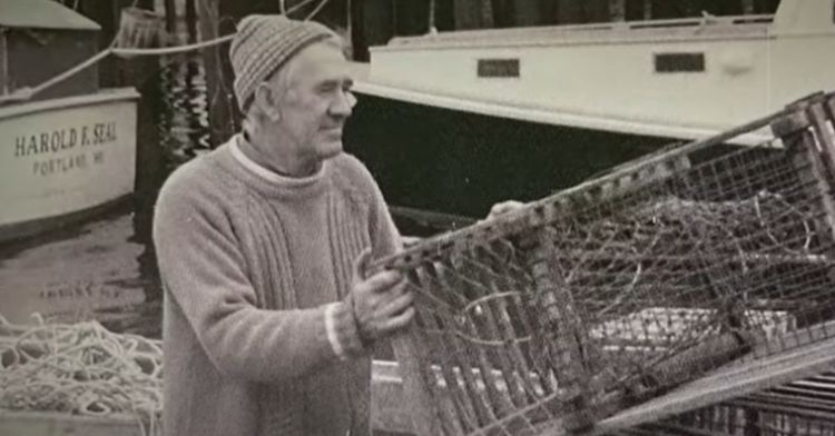 Donnie's memoir includes his time working as a lobsterman.