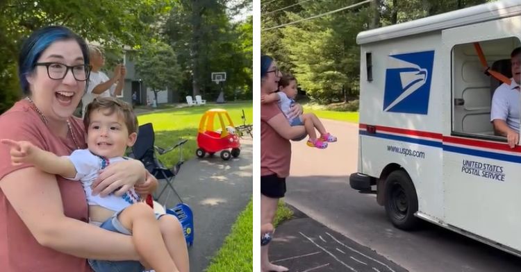 Mailman Mike planned a special surprise for Colby's birthday.