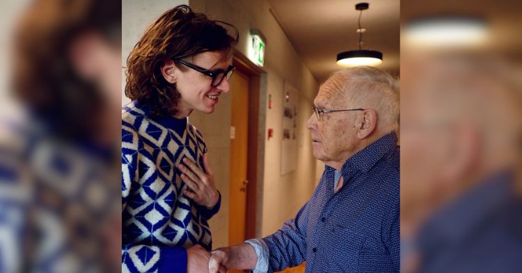 A young man living with dementia patients wants to see better care.